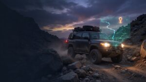 Off-road 4x4 tracking, private GPS