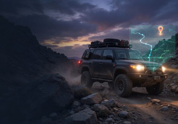 Off-road 4x4 tracking, private GPS